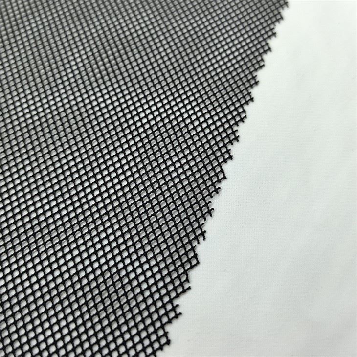 Polyester Spandex Diamond Mesh Fabric suppliers