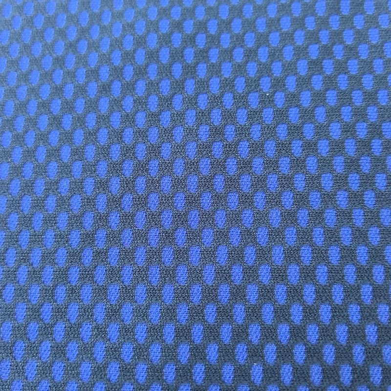Cationic Polyester Jacquard Check Fabric