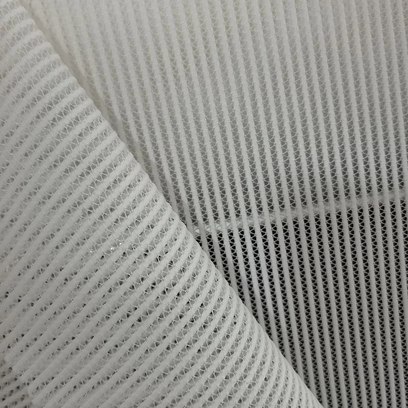 Nylon Spandex Toothpick-Stripe Mesh Fabric (DTY) best