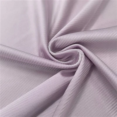 Nylon Knitted Stripe Effect Fabric