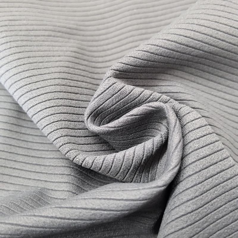 Warp-knitted DTY Staircase Stripe Fabric suppliers