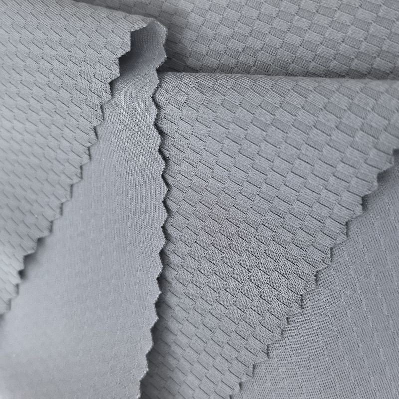 Warp Knitted Rectangular Check Stretch Fabric suppliers