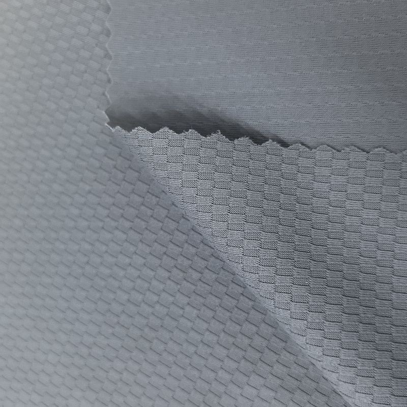 Warp Knitted Rectangular Check Stretch Fabric best